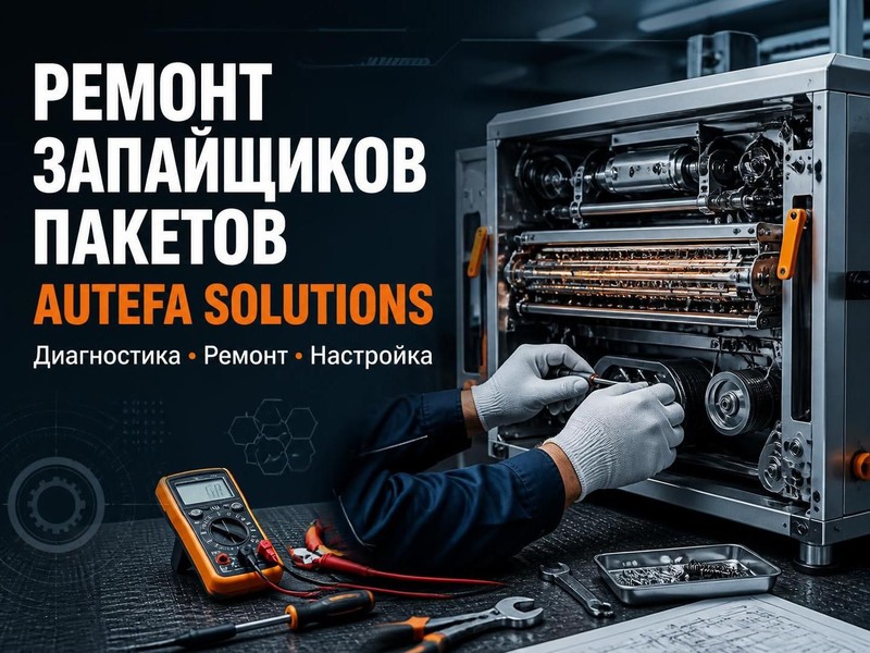 Ремонт запайщиков пакетов AUTEFA SOLUTIONS — Алексей, фото