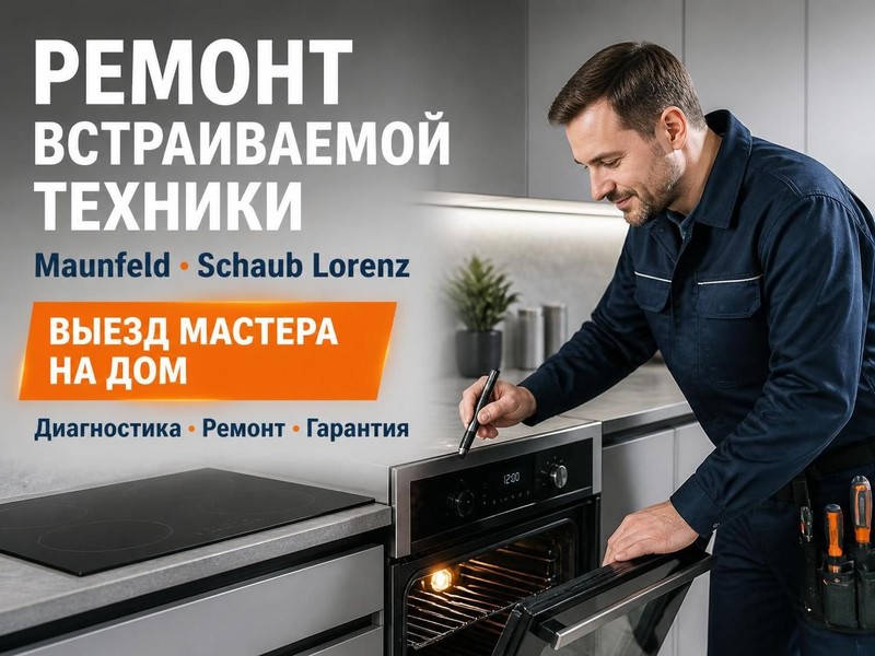 ремонт встраиваемой техники Maunfeld, Schaub Lorenz