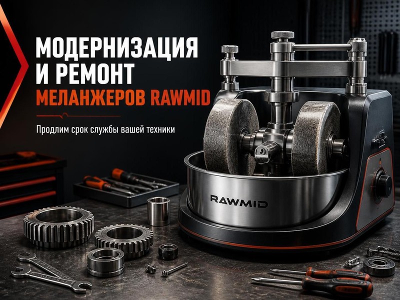 Модернизация и ремонт меланжеров RAWMID