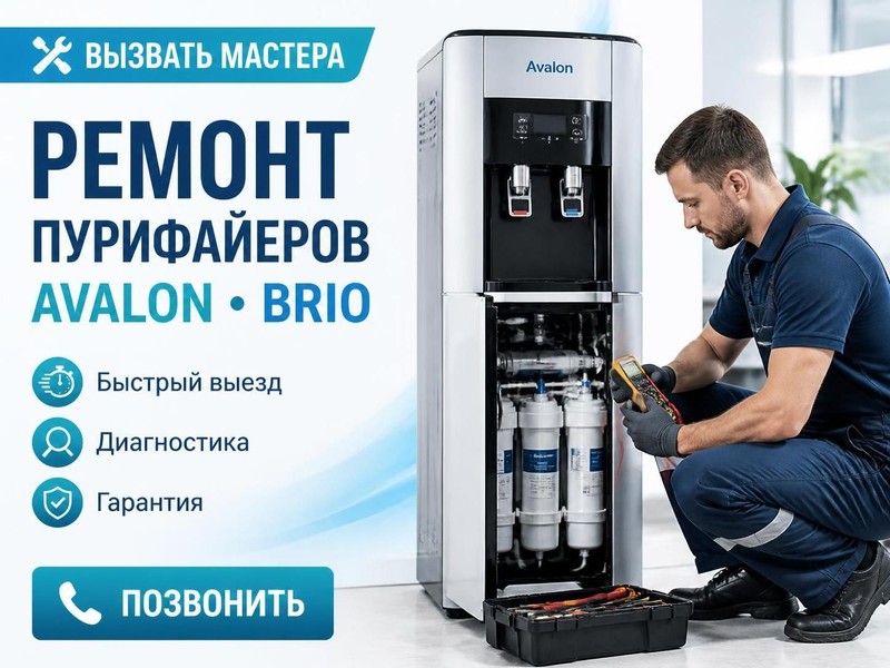 Вызвать мастера по ремонту пурифайеров Avalon, Brio