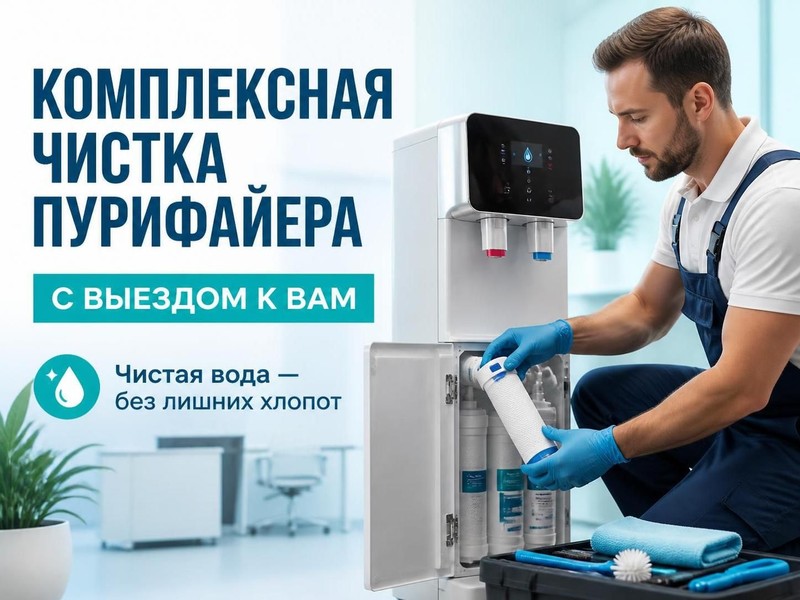 Комплексная чистка пурифайера с выездом