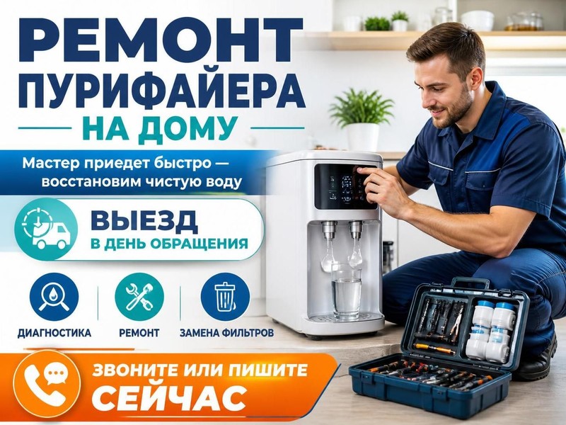 ремонт пурифайера на дому