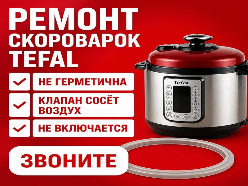 Ремонт скороварок Tefal