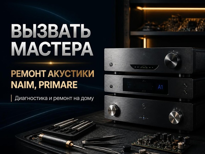 Вызвать мастера по ремонту акустики Naim, Primare — Олег, фото