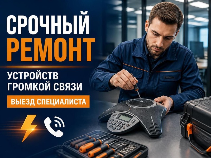 Срочный ремонт устройств громкой связи с выездом