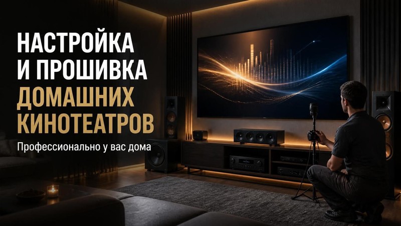Настройка и прошивка домашних кинотеатров на дому