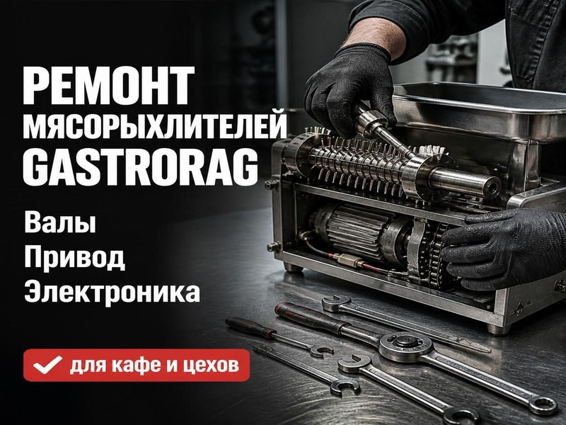 Ремонт мясорыхлителей Gastrorag