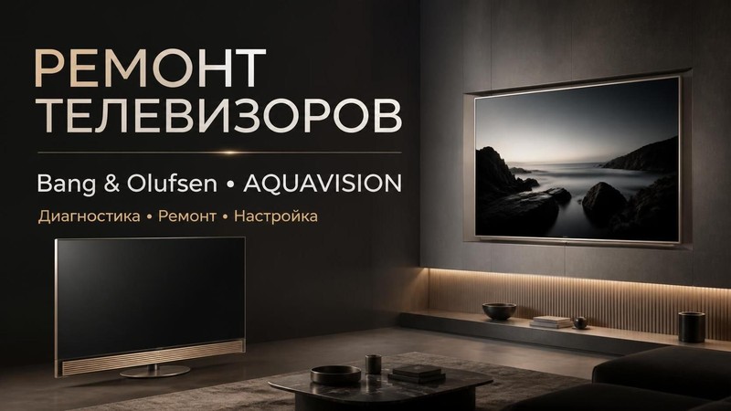 Ремонт телевизоров Bang-olufsen, AQUAVISION