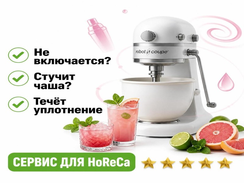 Ремонт миксеров Robot Coupe