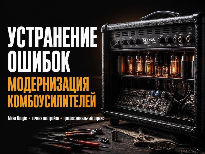 Устранение ошибок и модернизация комбоусилителей Mesa Boogie
