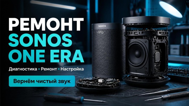 Ремонт Sonos One Era колонки