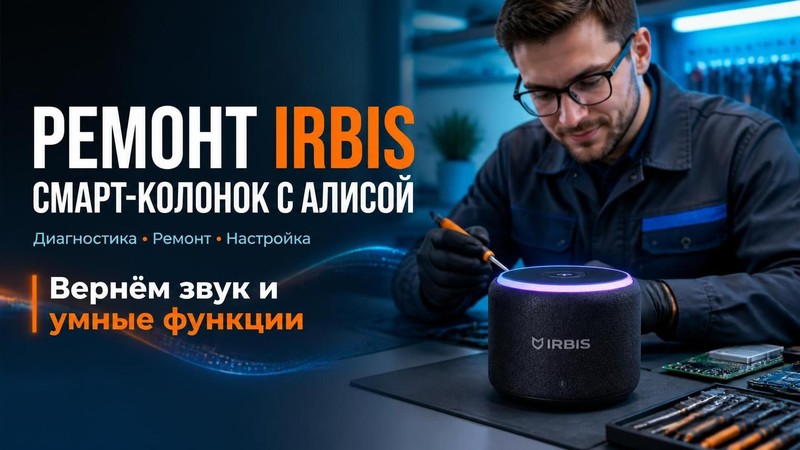 Ремонт Irbis смарт-колонки с Алисой