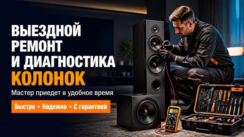 Выездной ремонт и диагностика колонок