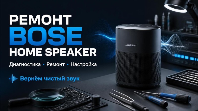 Ремонт акустики Bose Home Speaker