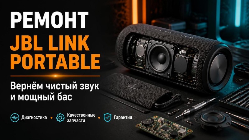 Ремонт JBL Link Portable колонки