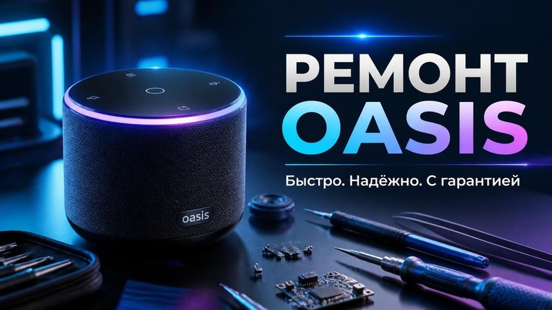 Ремонт Oasis смарт-колонки