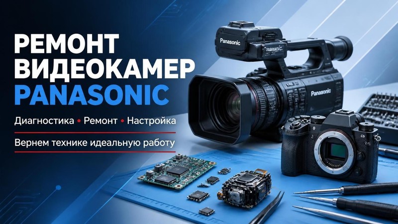 Ремонт видеокамер Panasonic
