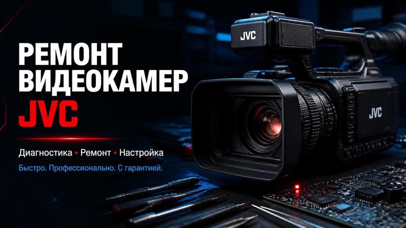 Ремонт видеокамер JVC
