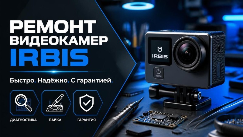 Ремонт видеокамер Irbis