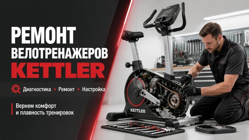 Ремонт велотренажеров Kettler