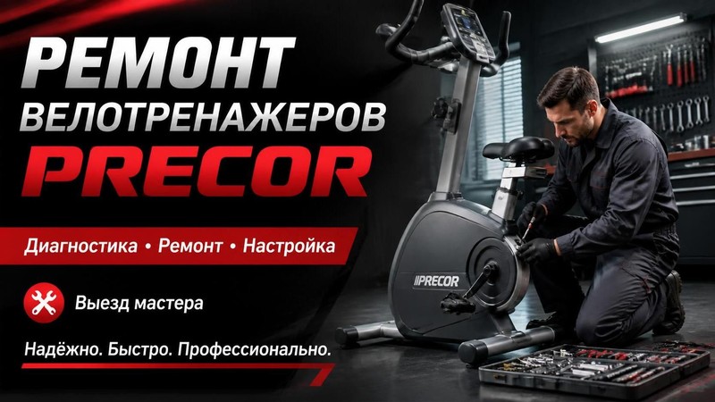 Ремонт велотренажеров Precor