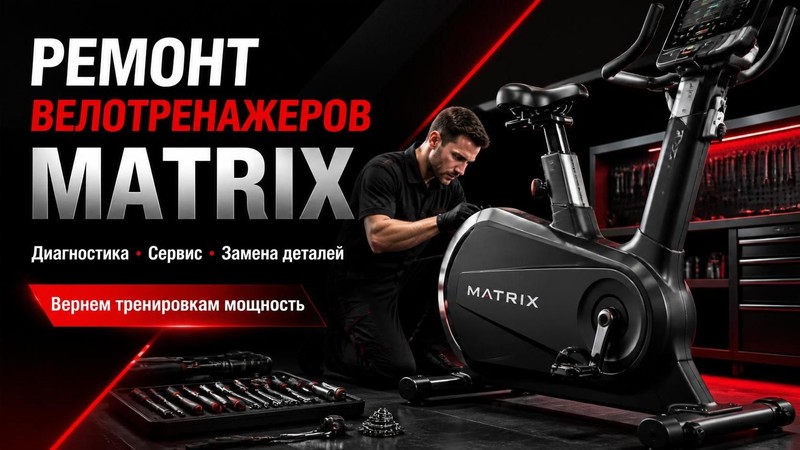 Ремонт велотренажеров Matrix