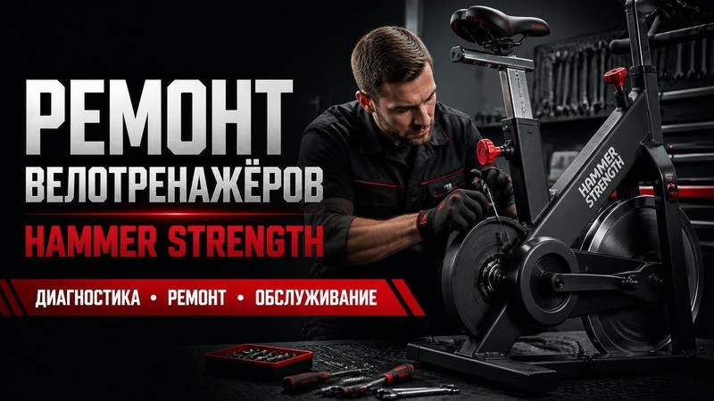 Ремонт велотренажеров Hammer Strength