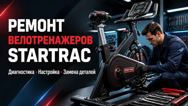 Ремонт велотренажеров StarTrac