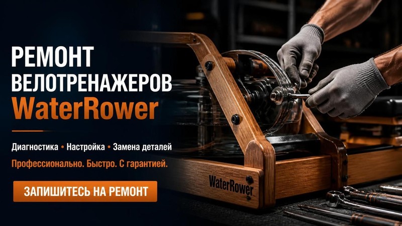 Ремонт велотренажеров WaterRower