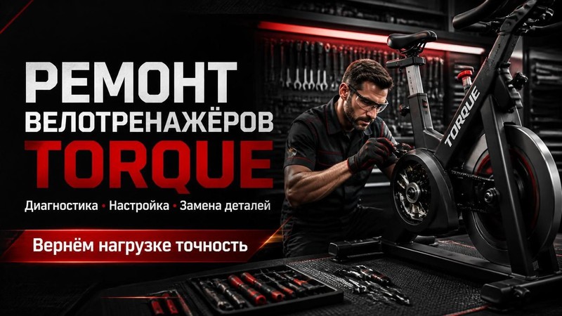 Ремонт велотренажеров Torque
