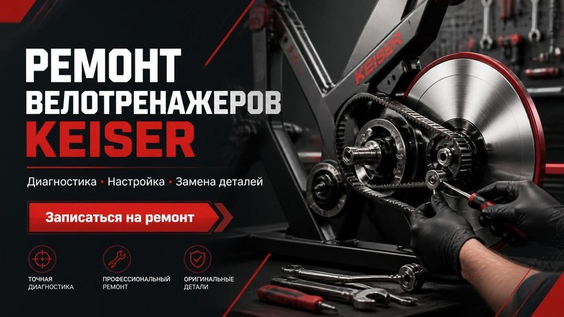 Ремонт велотренажеров Keiser
