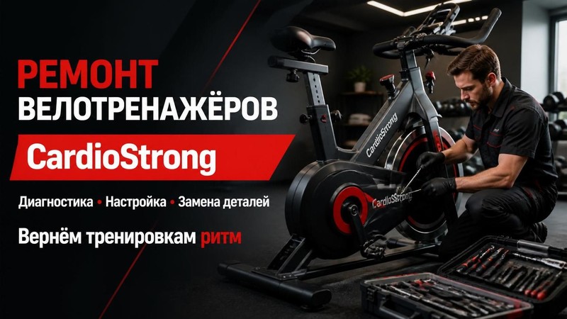 Ремонт велотренажеров CardioStrong