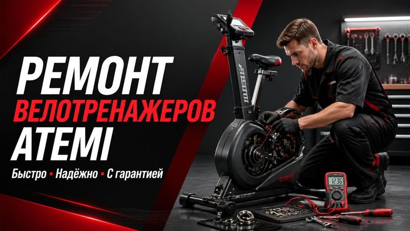 Ремонт велотренажеров Atemi