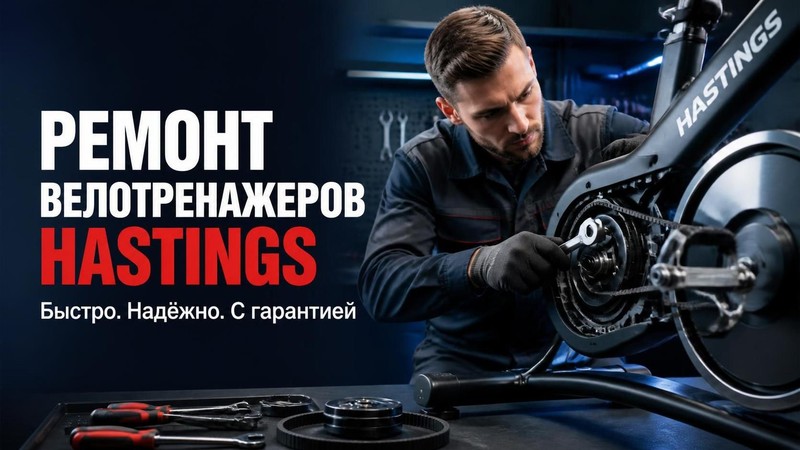 Ремонт велотренажеров Hastings