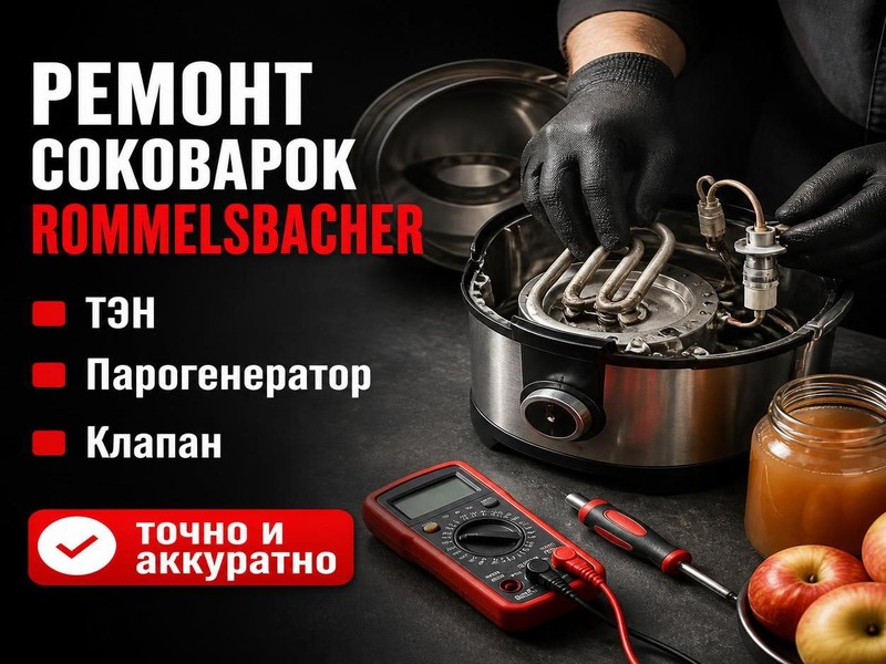 Ремонт соковарок ROMMELSBACHER