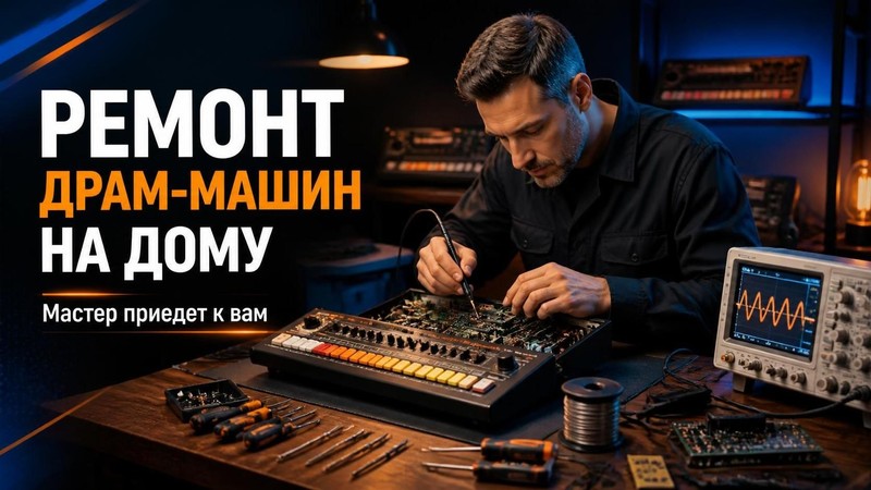 Выезд мастера по ремонту драм-машин на дом