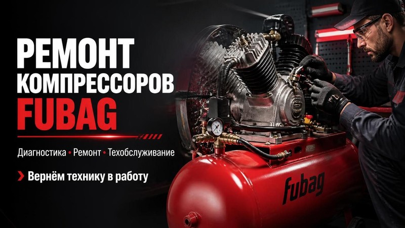 Ремонт компрессоров Fubag
