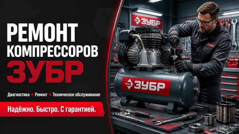 Ремонт компрессоров ЗУБР