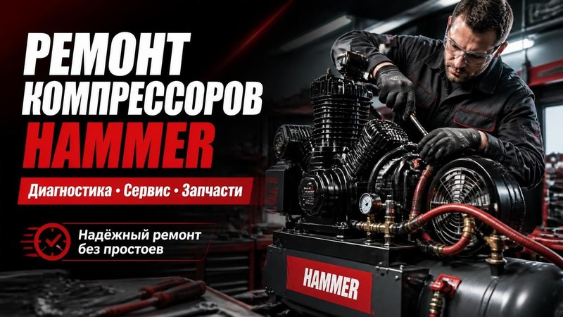 Ремонт компрессоров Hammer