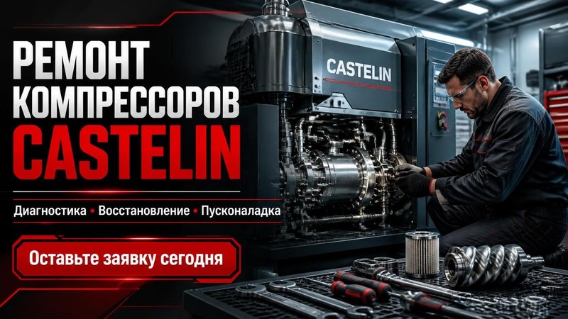 Ремонт компрессоров Castelin