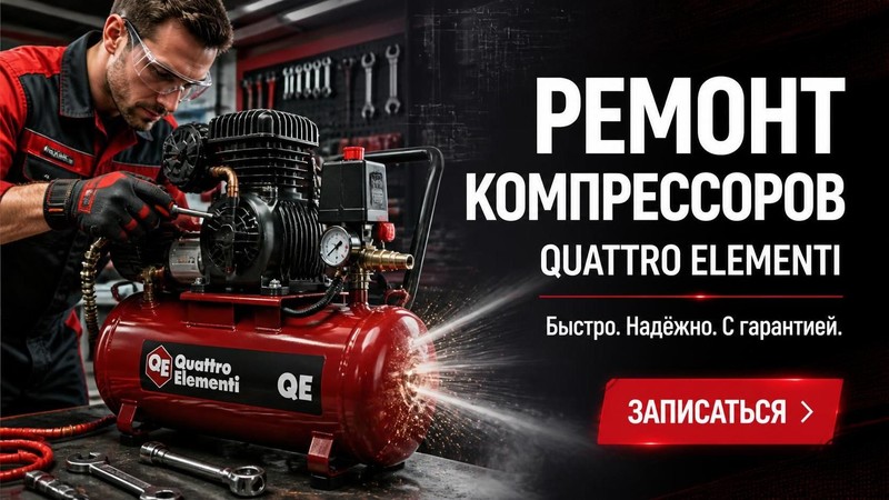 Ремонт компрессоров Quattro Elementi