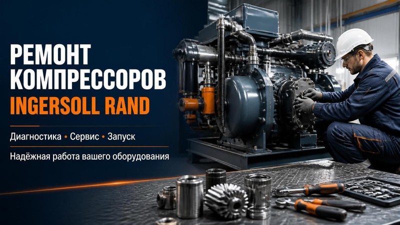 Ремонт компрессоров Ingersoll Rand