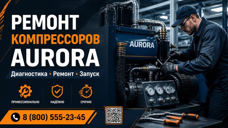 Ремонт компрессоров Aurora