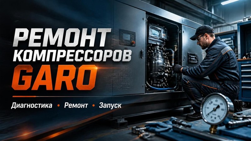 Ремонт компрессоров GARO