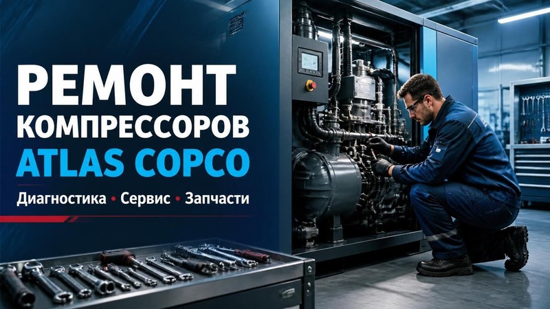 Ремонт компрессоров Atlas Copco
