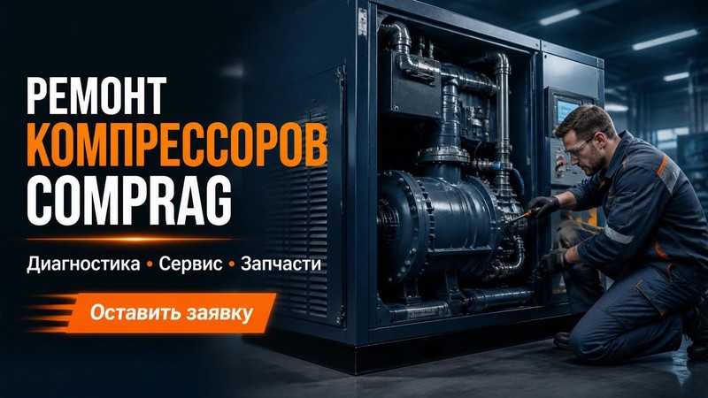 Ремонт компрессоров Comprag