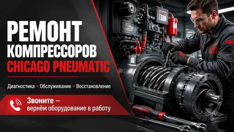 Ремонт компрессоров Chicago Pneumatic