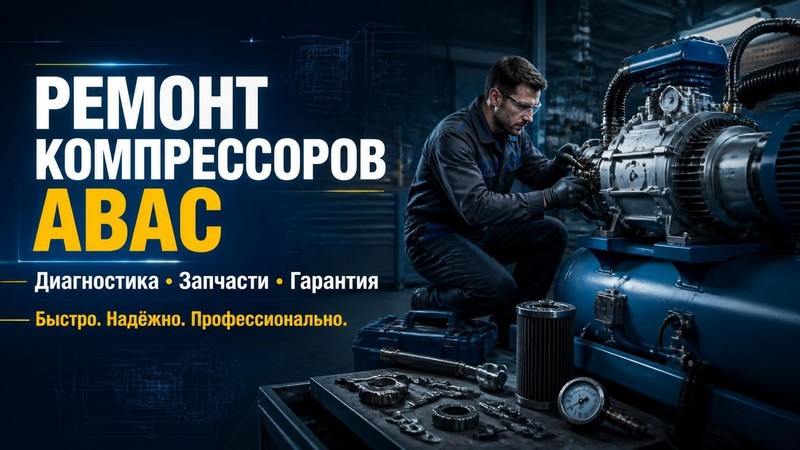Ремонт компрессоров Abac