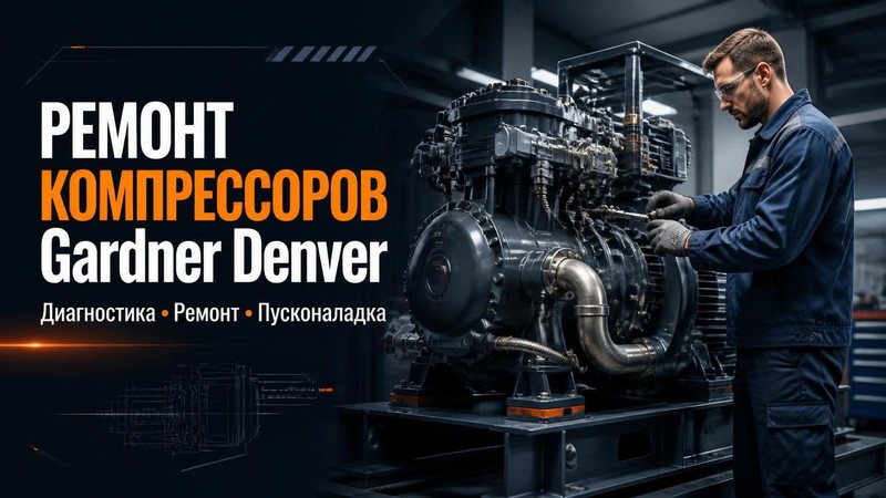 Ремонт компрессоров Gardner Denver