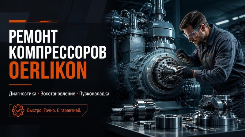 Ремонт компрессоров Oerlikon